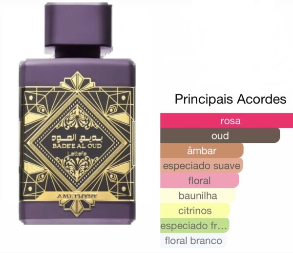 Bade'e Al Oud Amethyst Lattafa Perfumes Compartilhável - Image 4